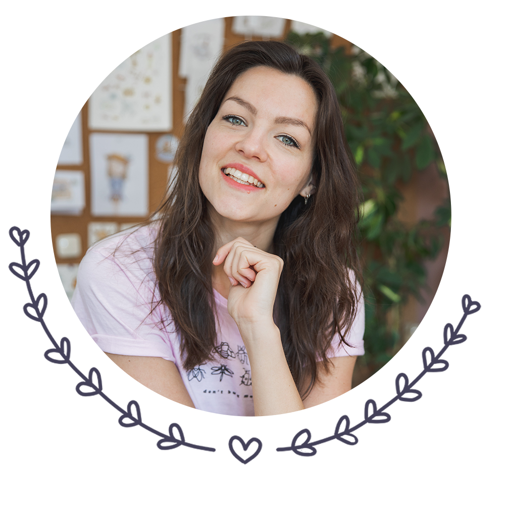 Portret Minke Minky Design illustrator Branding Portret Minke Minky Design illustrator Branding